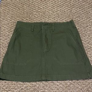 Army Green Skirt